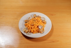 ウニクリームパスタ/カルボナーラ/生ハムジェノベーゼパスタ/クリーム明太パスタ/イカスミ焼きそば