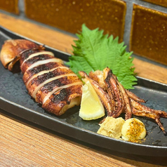三陸産するめいか姿焼き