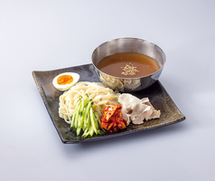 韓国風つけ麺　冷麺スープ