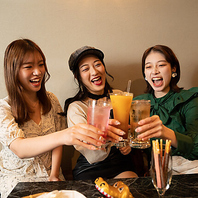 100種以上が飲み放題＆歌い放題で存分に楽しめます♪