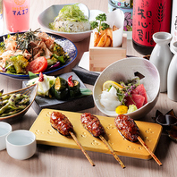 お手頃価格の逸品から、贅沢な刺盛まで幅広くご用意♪