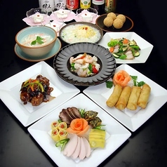 チャイナダイニング飛天のコース写真