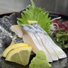 自家製〆サバ刺身/イカ刺身（小樽・函館産）