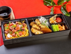 国産牛肉ちらし&真鯛照り焼き弁当