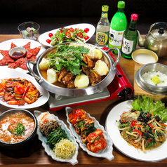 韓国料理 釜めし大統領のコース写真