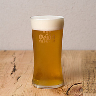 「オリオンザ・プレミアム」の生ビールをご堪能あれ