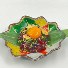 くじらのユッケ