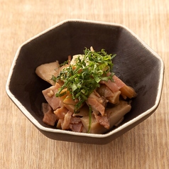 エリンギベーコンの大葉まぶし