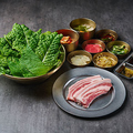 料理メニュー写真&nbsp;熟成サムギョプサルセット 1人前