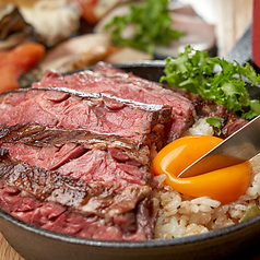 NZ産　牛ハラミのステーキ丼