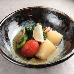 彩野菜のお浸し