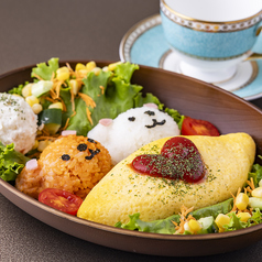 かわいいくまちゃんオムライス