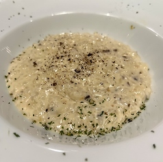 シーフードのクリームリゾット