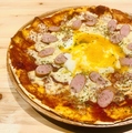 料理メニュー写真&nbsp;卵とろーりビスマルククリスピーピザ