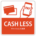 お会計の際は、VISAやJCB等の各種クレジットカードに加え、Suicaなどの交通系電子マネー、楽天Edyも幅広くご利用いただけます。PayPay等のQRコード決済も完備しているため、急な宴会時や大人数での一括精算も非常にスムーズ！様々なお支払い方法に柔軟に対応しており、安心してお食事を楽しめます。お気軽にご活用ください
