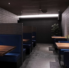 <ハーフ貸切>15-22名様。店舗の奥をハーフ貸切としてご利用いただくことが可能です◎宴会コースもご用意しておりますので、ぜひご利用ください。お電話にてご予約承っております。