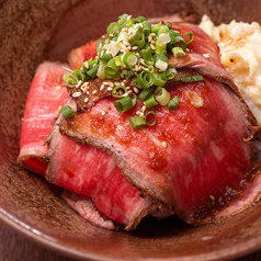 国産ローストビーフ丼