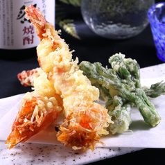 大海老の天ぷら