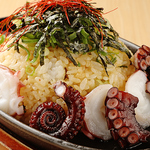 タコ飯　焦がしバター醤油　　伝統の味