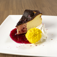 夜のデザートメニューも豊富にご用意◎