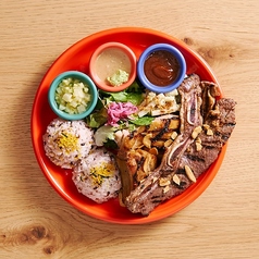 ハワイアンBBQのHIBACHIプレート