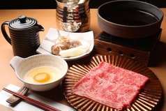 飛騨牛のおつまみすき焼き