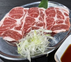 あぐー豚肩ロースの焼きしゃぶ
