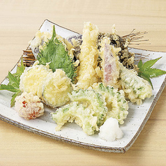 夏野菜の天布羅