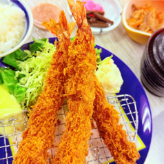 エビフライ定食