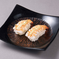 エビ寿司/ エビオニオンマヨ寿司/エビ焦がしマヨ寿司（画像）