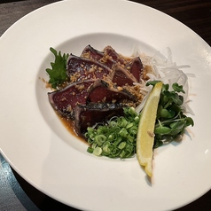 藁焼きカツオのたたき