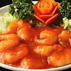 人気NO5!海老チリソース煮!!!