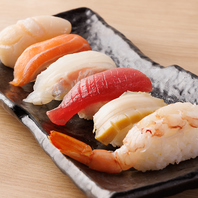 大人の海鮮酒場で味わう至極の寿司