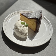 スイーツメニューも充実！