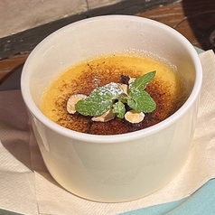 たまりアーモンドと甘酒のクレームブリュレ