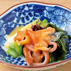 赤貝とわけぎのぬた