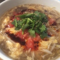 料理メニュー写真 酸辣湯　四川風酸味と辛味のスープ