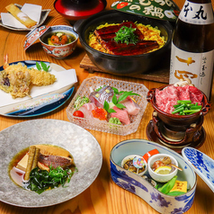 松山の海鮮と肉料理割烹むつののコース写真