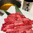 【淡路牛を使った肉料理もおすすめ】当店のは肉料理もおすすめです。お肉は淡路産の牛肉を使用しております。しゃぶしゃぶや肉寿司、ステーキでお召し上がりください。