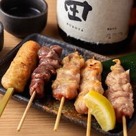 ゑ々とこ鶏自慢の焼き鳥も☆