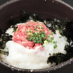 桜ネギトロロ丼