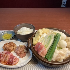 定番の赤から鍋と焼肉ランチ