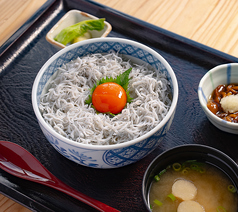 釜揚げしらす丼定食