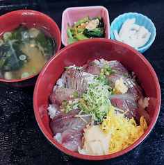 あじの漬け丼