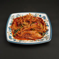牛ハチノス炒め