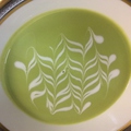 料理メニュー写真 冷製グリーンピースのクリームスープ