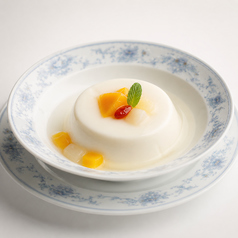 なめらか杏仁豆腐