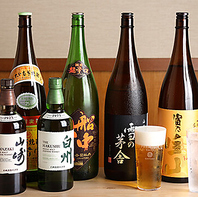 圧倒的コスパ！月替わりワインや日本酒も充実しています