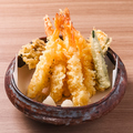 料理メニュー写真&nbsp;海老の天ぷら盛り合わせ