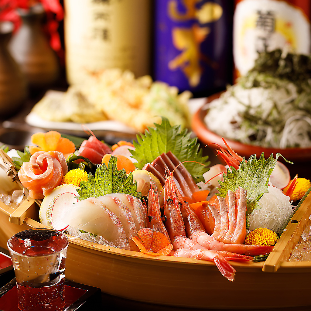 ゆったり飲み放題と個室で寛ぐ居酒屋♪女子会・合コンにも！激安飲み放題付きコース2980円～★